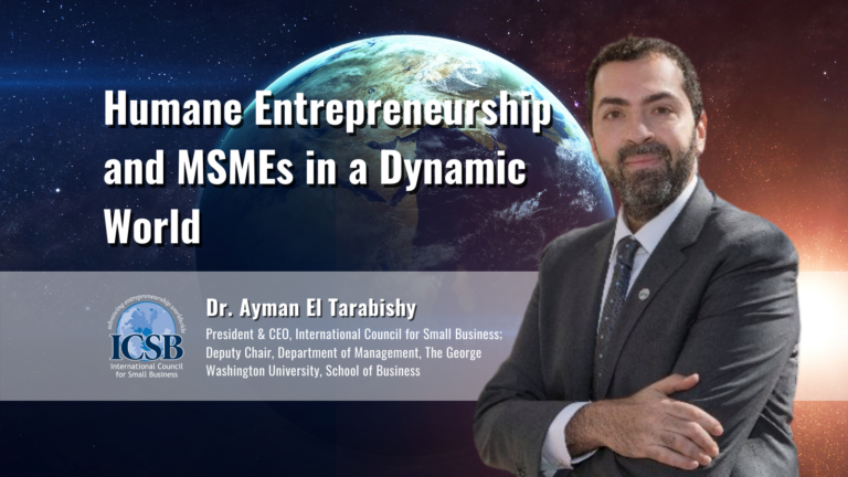 Humane Entrepreneurship and MSMEs in a Dynamic World